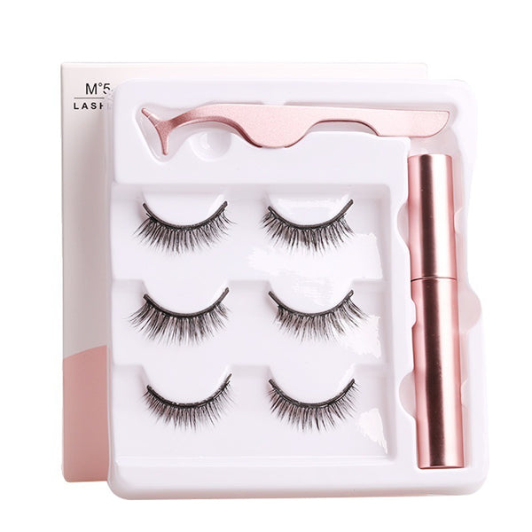 Magnetic False Eyelashes Naturally Long